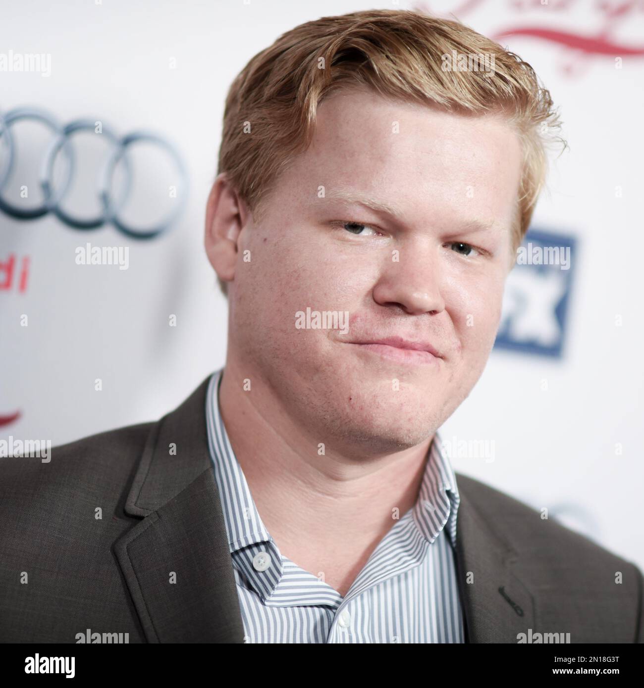 Actor Jesse Plemons arrives at the LA Premiere of "Fargo" Season two on