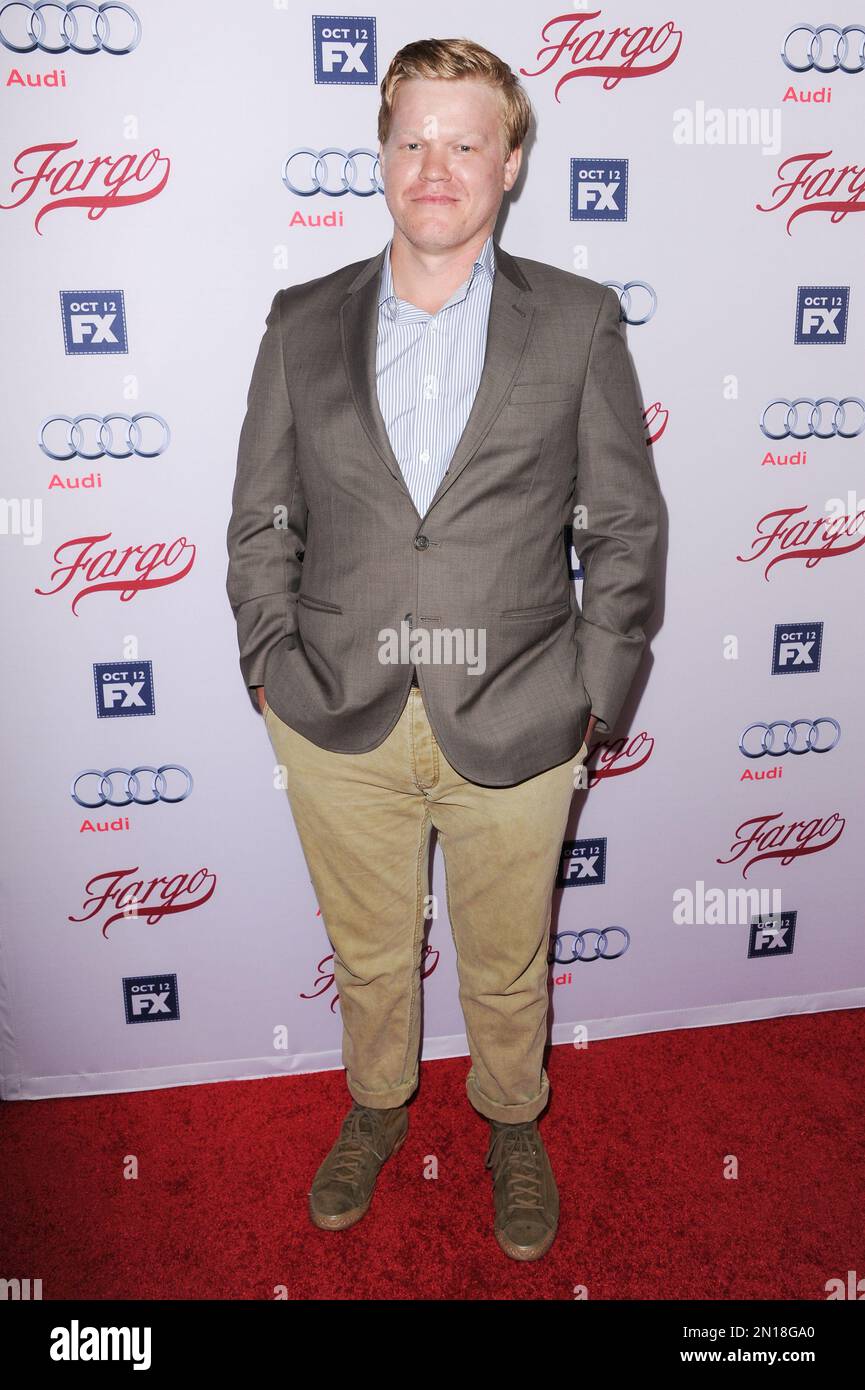 Actor Jesse Plemons arrives at the LA Premiere of "Fargo" Season two on