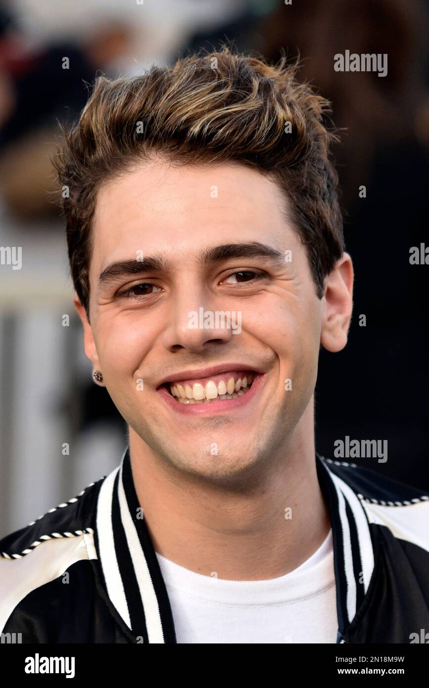 Canadian film director Xavier Dolan poses as he arrives at Louis