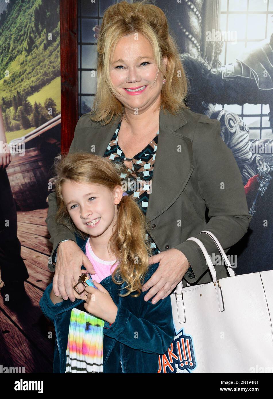 Caroline Rhea and daughter Ava attend the premiere of 