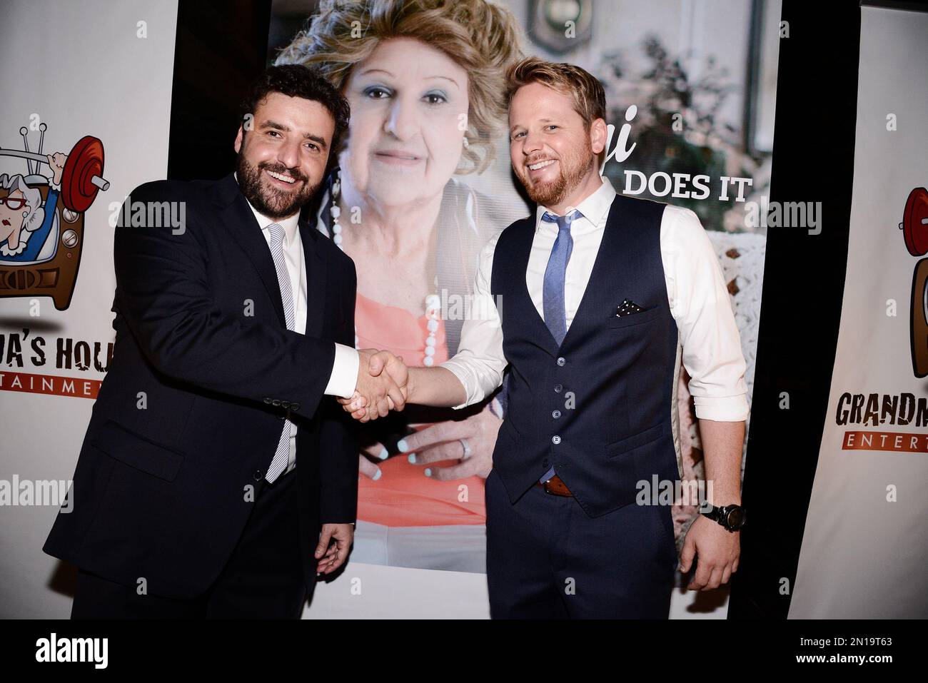 IMAGE DISTRIBUTED FOR GRANDMA'S HOUSE ENTERTAINMENT Actor and creator David Krumholtz, left