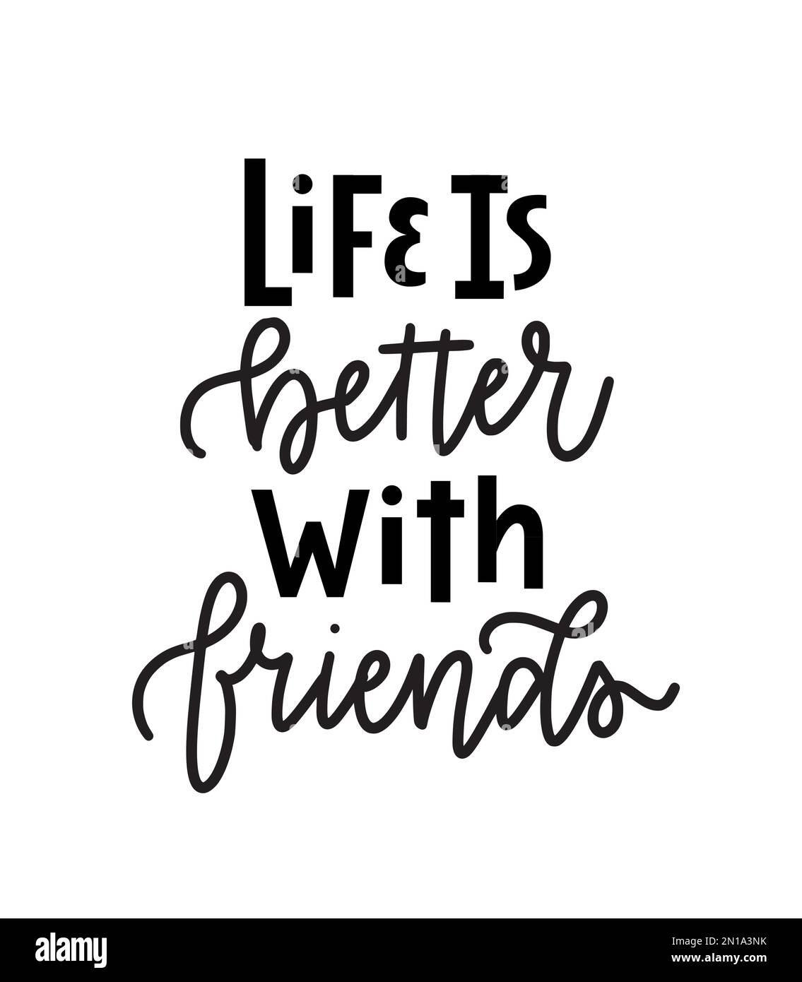 Life is better with friends. Worry less, travel more. Inspirational ...