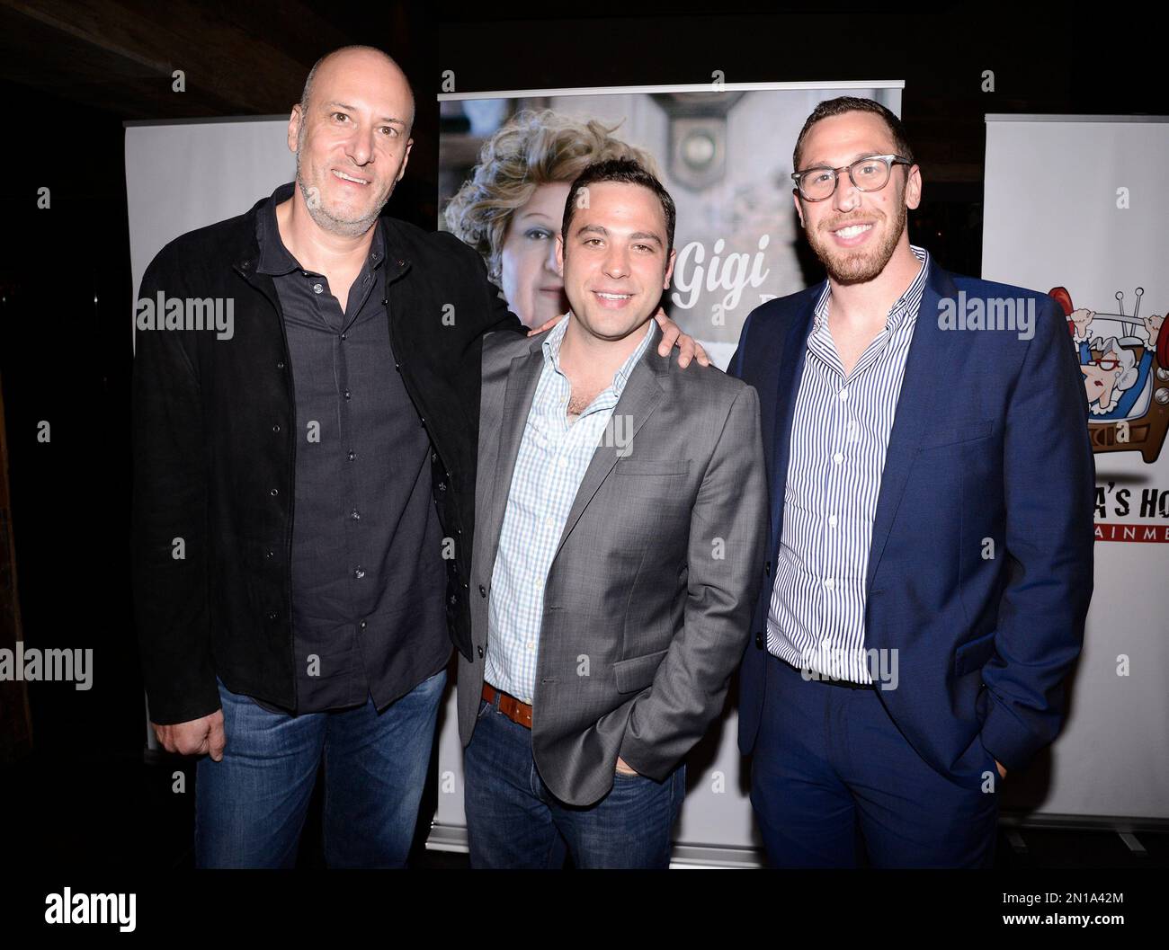 From left to right, Grandma's House Entertainment cofounder and principle Adam Bold, cofounder