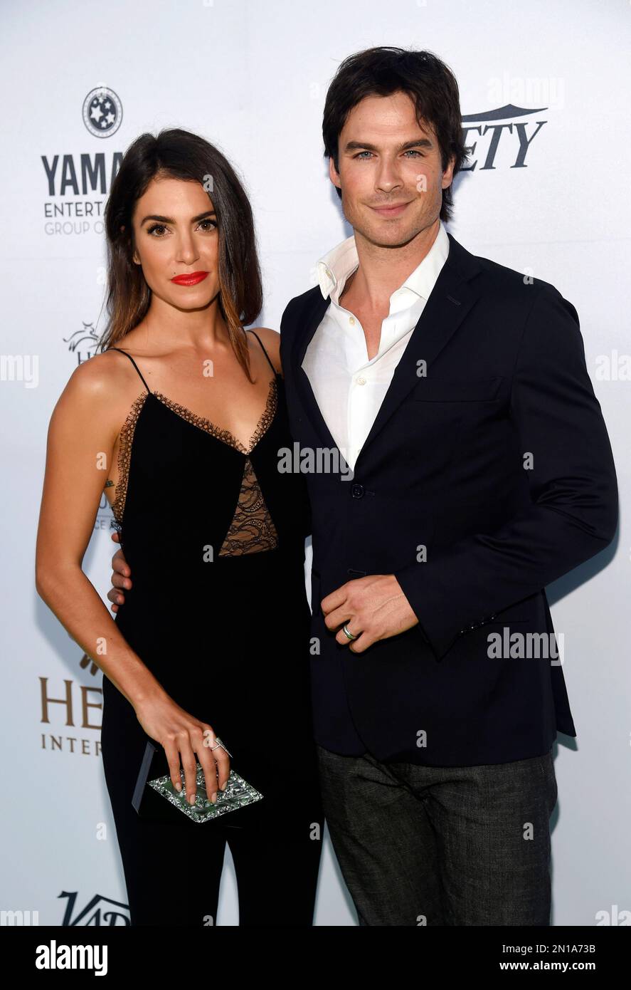 FILE - In this Sept. 18, 2015 file photo, actress Nikki Reed and her ...