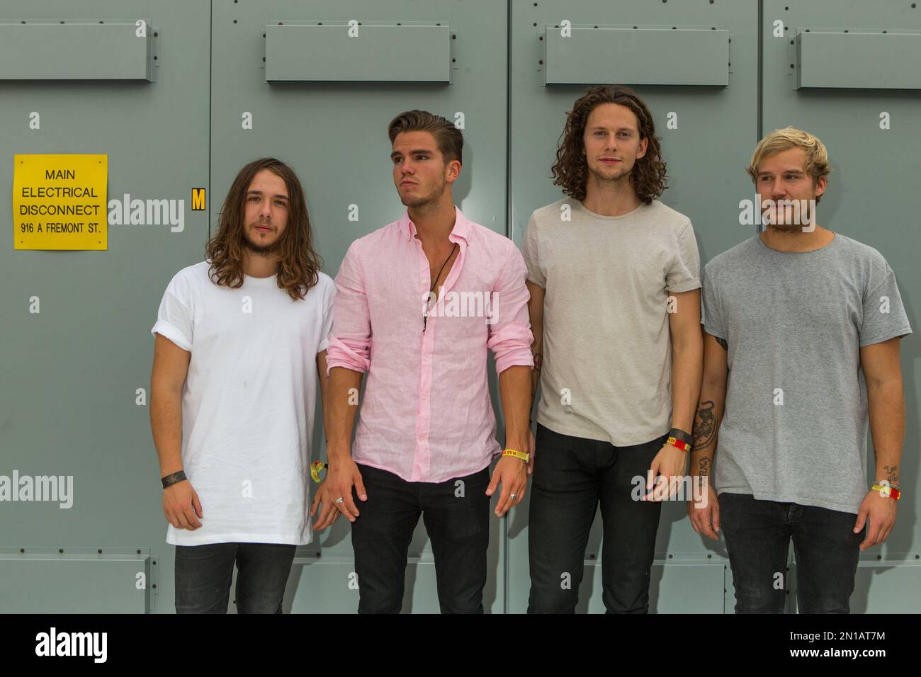 David Antonsson, from left, JJ Julius Son, Rubin Pollock and Daniel