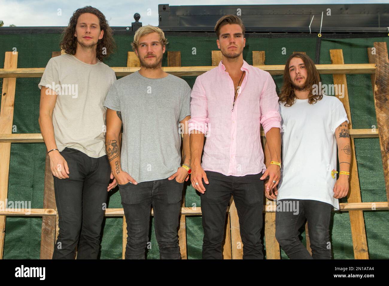 Rubin Pollock, from left, Daniel Kristjansson, JJ Julius Son, and David
