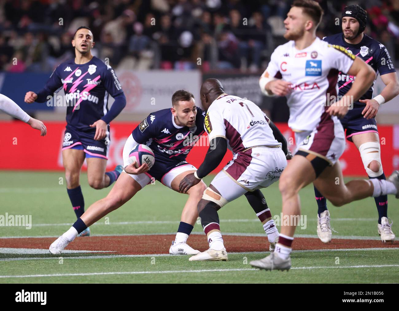 Joris segonds of stade francais during the french championship top 14