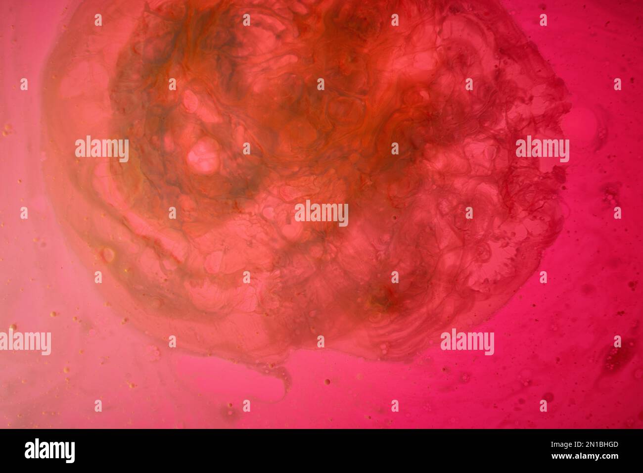 Abstract gradient red wavy background with blur. Stock Photo
