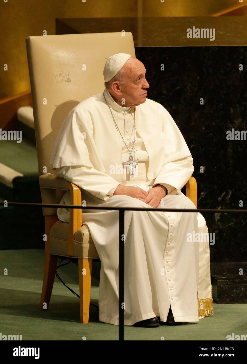 Assembly Pope's Pope Francis prepares to address the 70th session of the United Nations ...