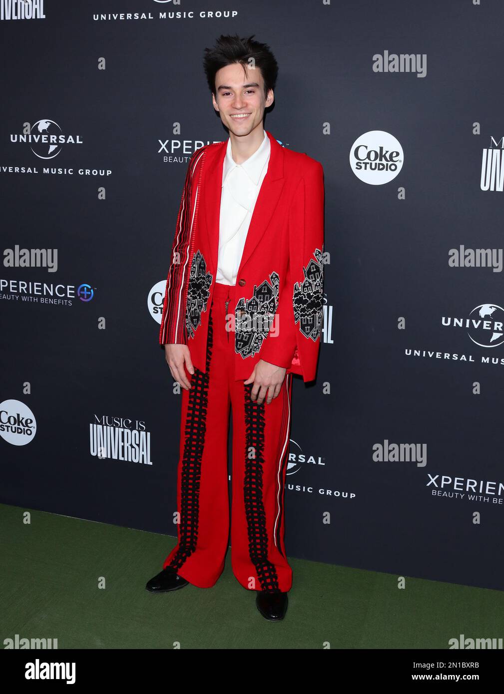 Jacob Collier arrives at Universal Music Group 2023 After Party Celebrates The Grammys held at