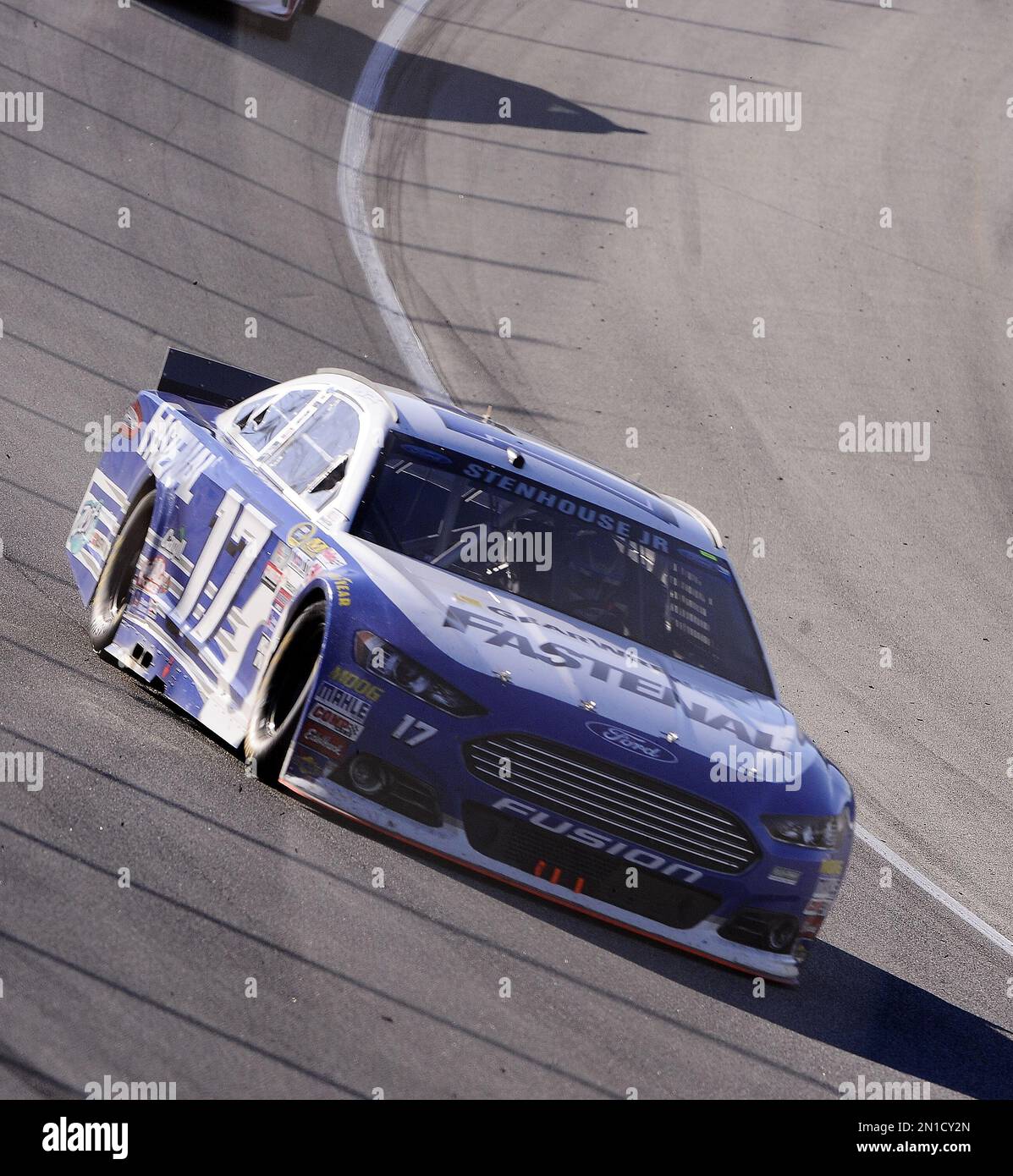 Ricky Stenhouse Jr. drives his car during the NASCAR Sprint Cup Series ...
