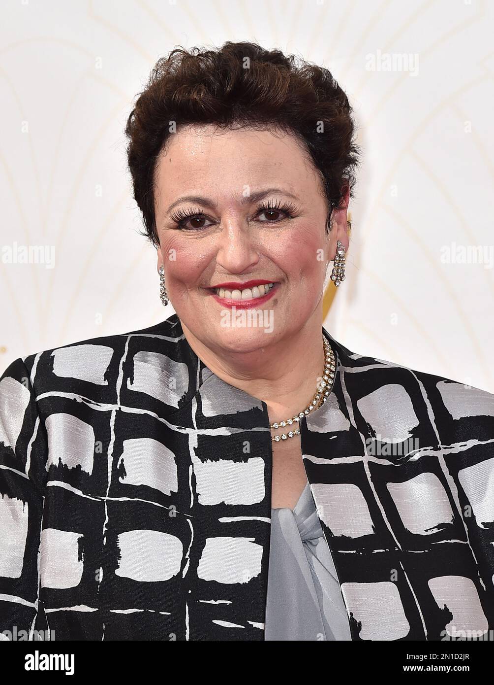 Barbara Rosenblat arrives at the 67th Primetime Emmy Awards on Sunday ...
