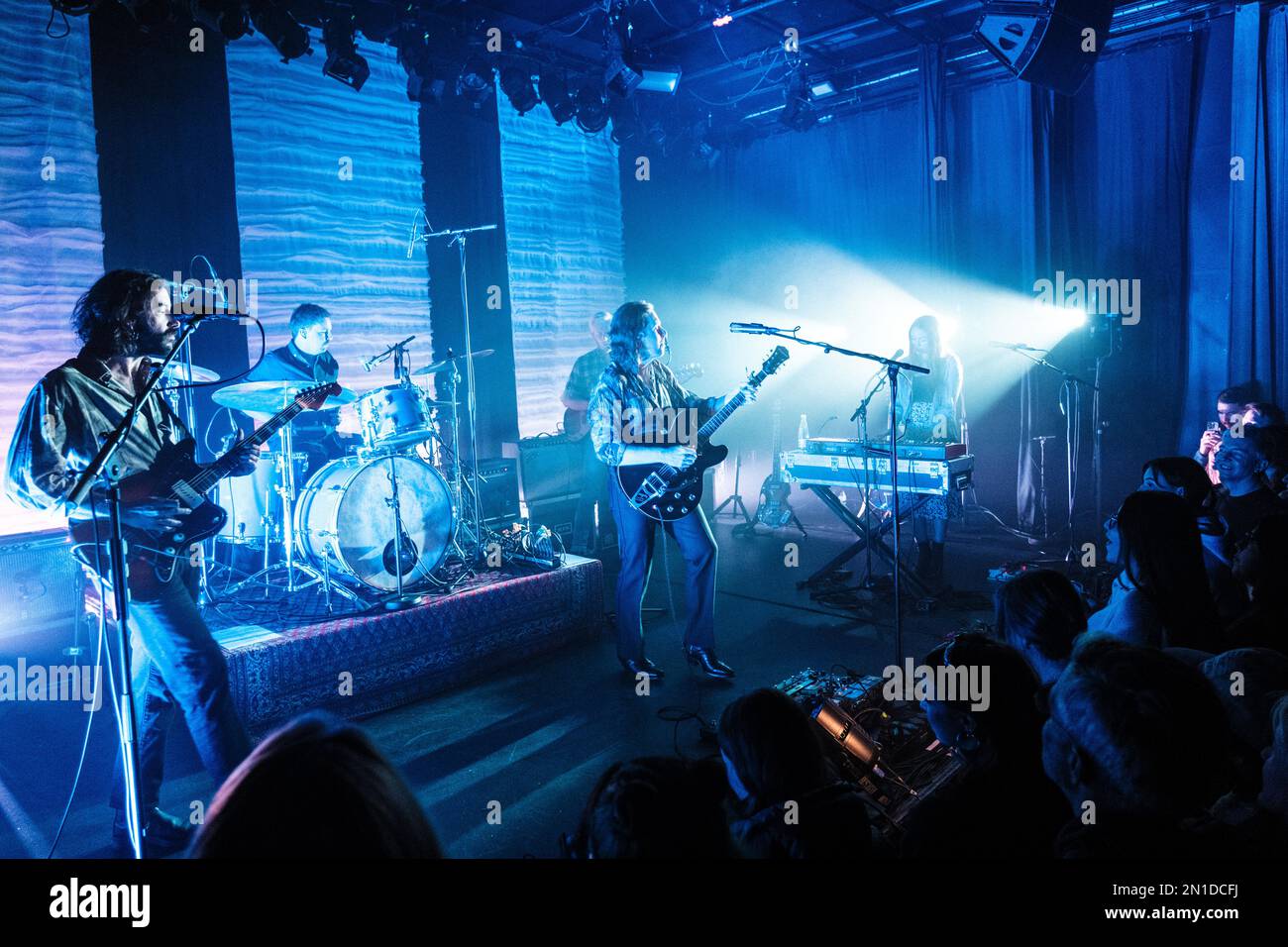 Copenhagen, Denmark. 05th Feb, 2023. The Australian indie rock band The Paper Kites performs a