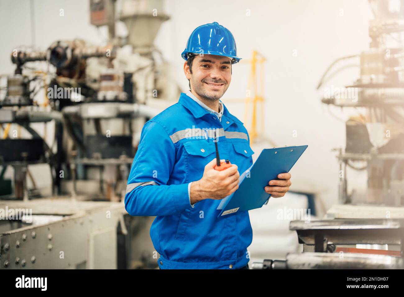 Professional Engineering of modern factory checking to automatic