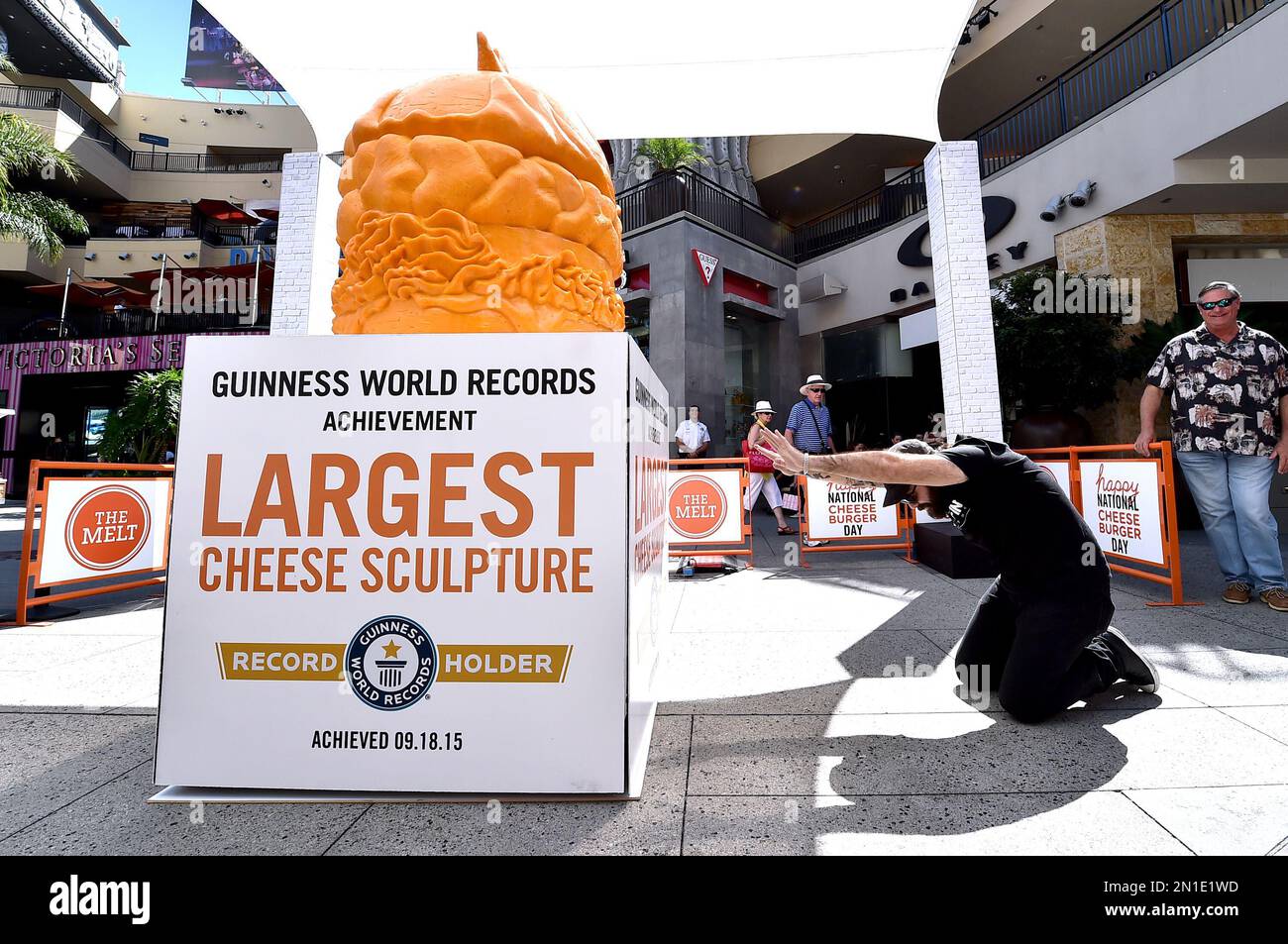 IMAGE DISTRIBUTED FOR THE MELT Kyler Clark of pays homage to