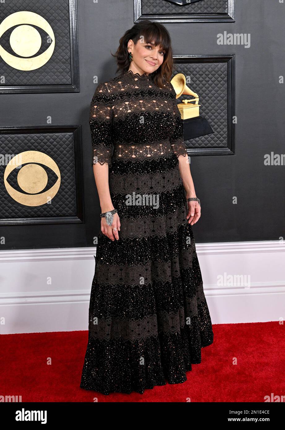 Los Angeles, USA. 05th Feb, 2023. Norah Jones arriving to the 65th