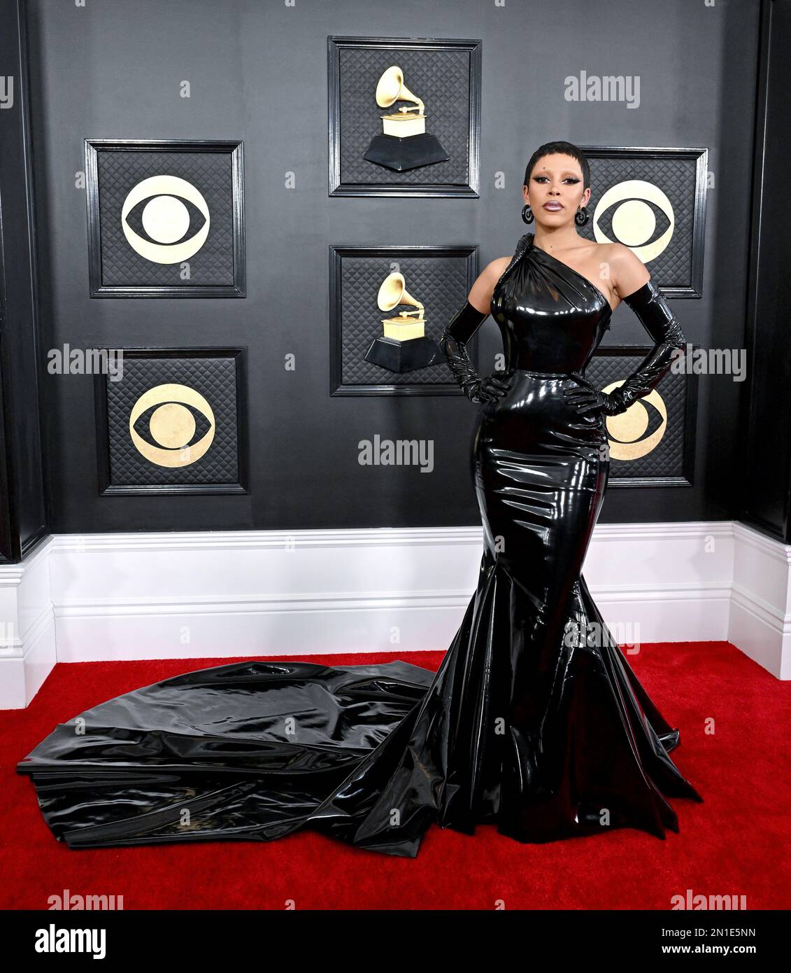 Los Angeles, USA. 05th Feb, 2023. Doja Cat arriving to the 65th GRAMMY