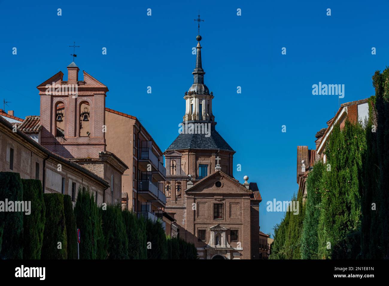 Monjas Convent, Alcala de Henares, Madrid Province, Spain, Europe Stock Photo