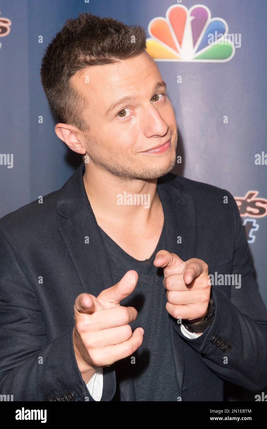 Mat Franco attends the "America's Got Talent" finale post-show red