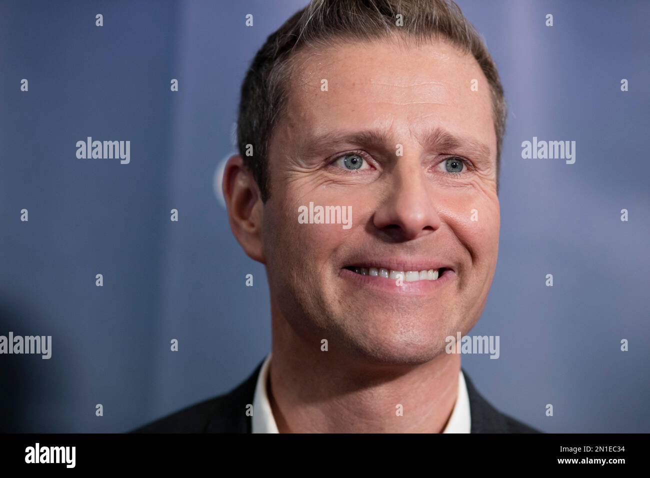 Winner Paul Zerdin attends the "America's Got Talent" finale postshow