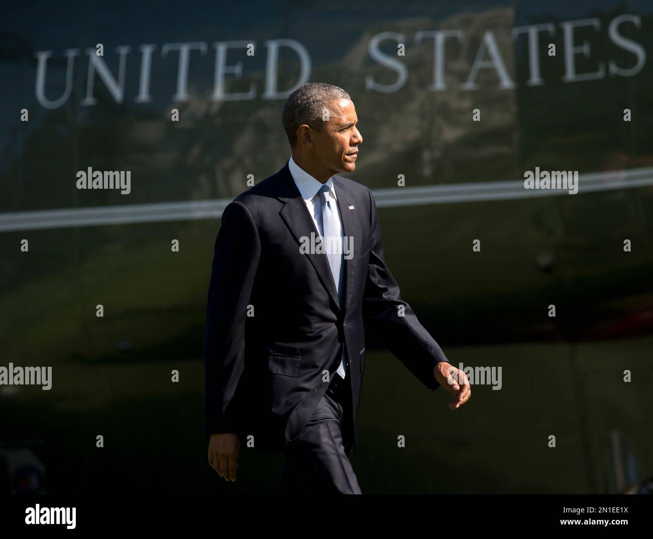 Obama Walter Reed President Barack Obama arrives back at the White House in Washington ...