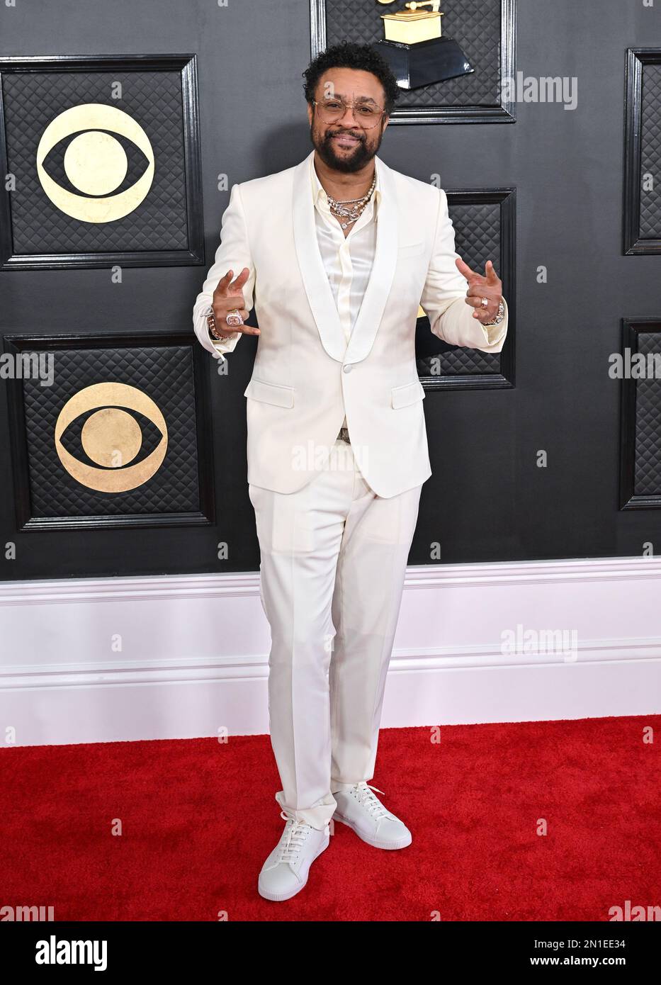 Los Angeles, USA. 05th Feb, 2023. Shaggy arriving to the 65th GRAMMY Awards held at Crypto.com Arena on February 5, 2023 in Los Angeles, CA. Credit: AFF/Alamy Live News Stock Photo