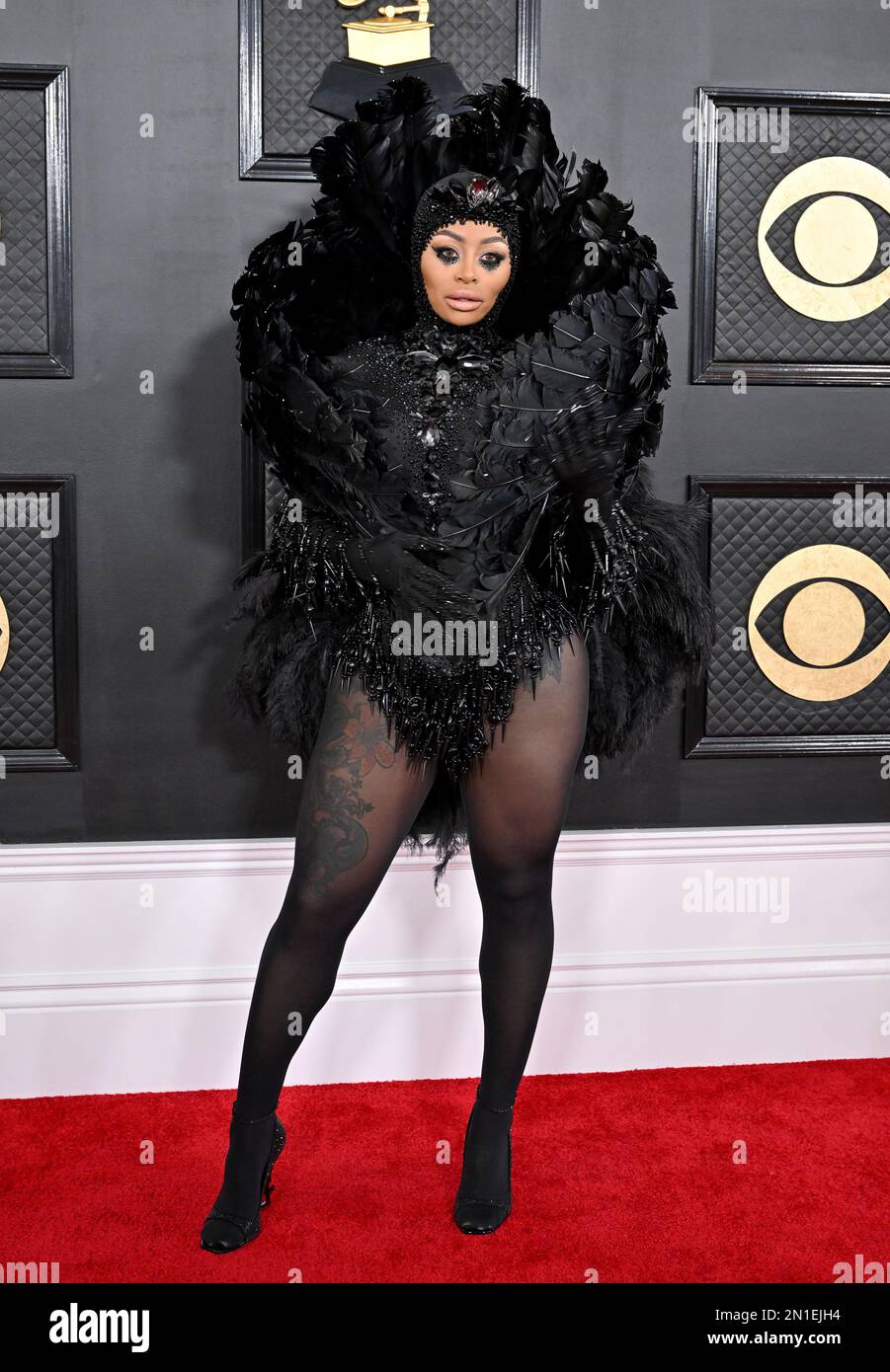 Los Angeles, USA. 05th Feb, 2023. Blac Chyna arriving to the 65th GRAMMY  Awards held at