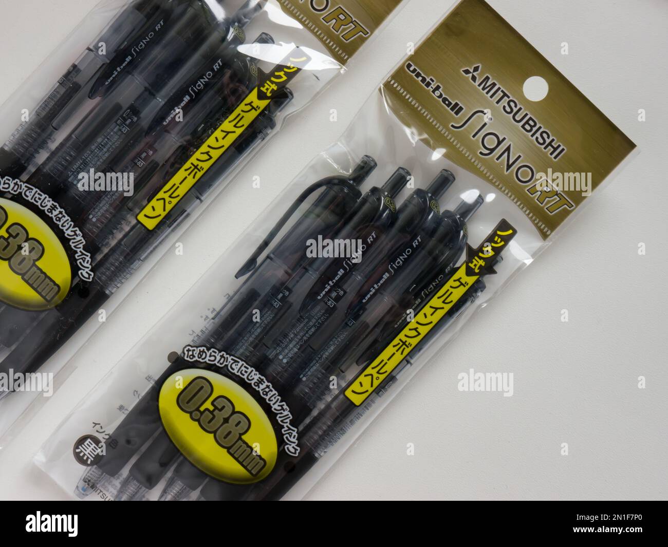 Pens UNIBALL Signo RT 0.38. UNI subdivision Mitsubishi Group is a