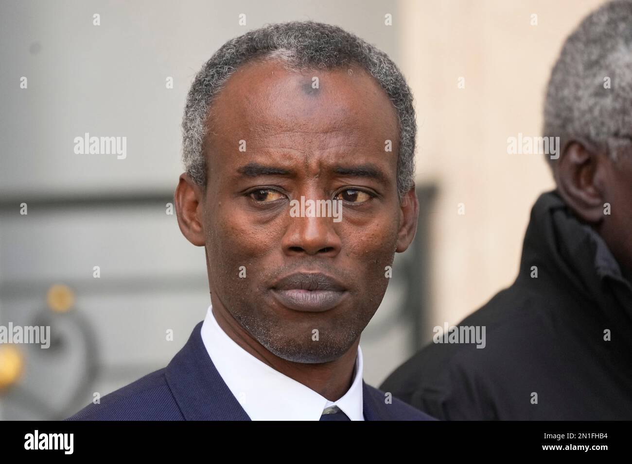 Chad's Minister of Foreign Affairs Mahamat Zene Cherif Monday, Feb. 6