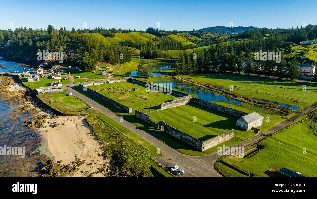 Aerial of Kingston and Arthur's Vale Historic Area, UNESCO World