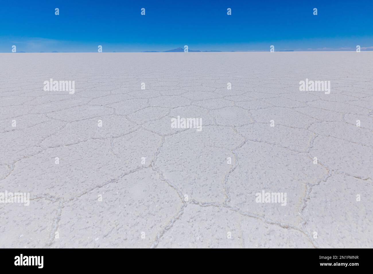 Uyuni Salt Flats, Bolivia, South America Stock Photo