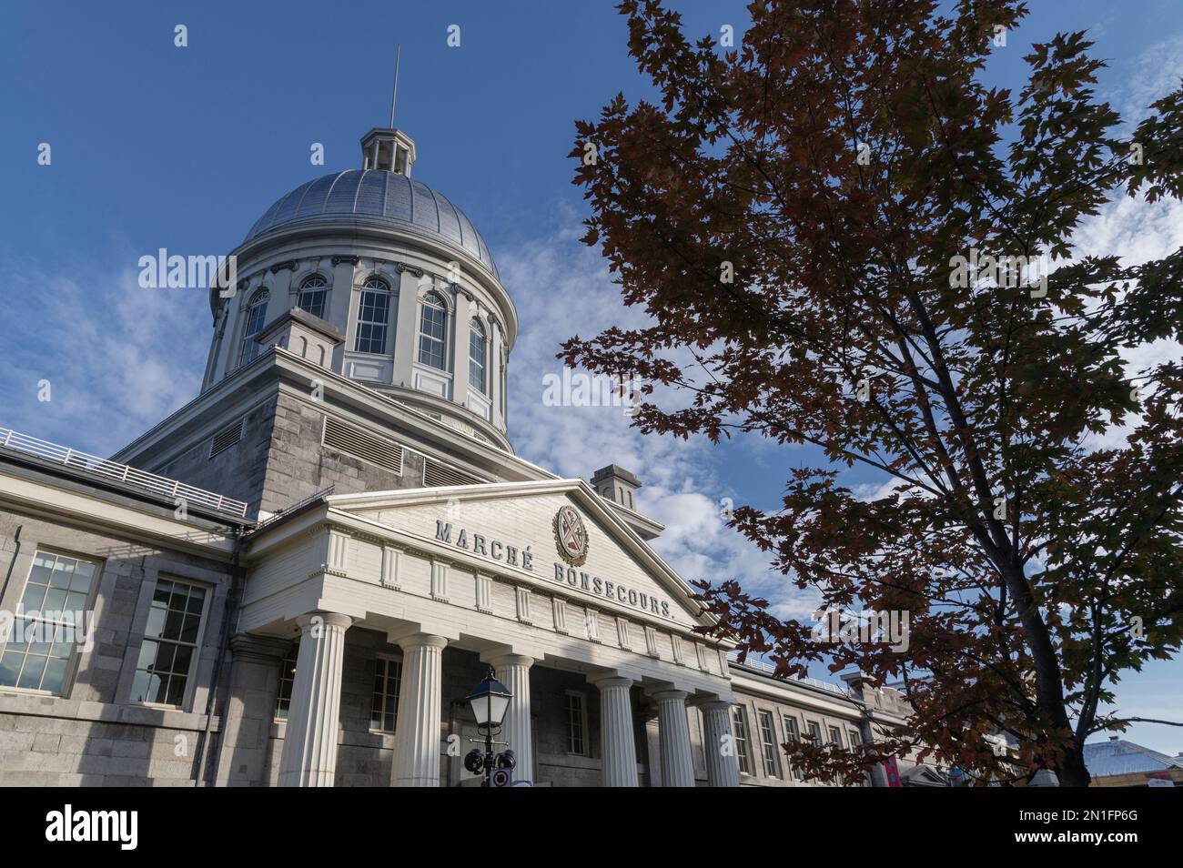 Bonsecours Market (Marche Bonsecours), Old Port of Montreal, Quebec, Canada, North America Stock Photo