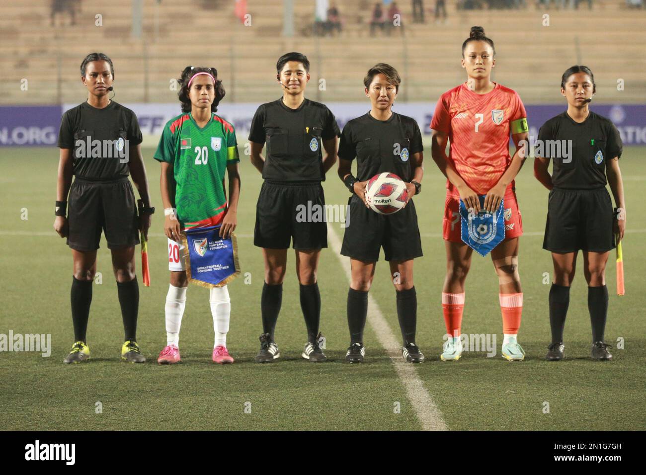 SAFF U-20 Women’s Championship Fixture Match Between Bangladesh And ...