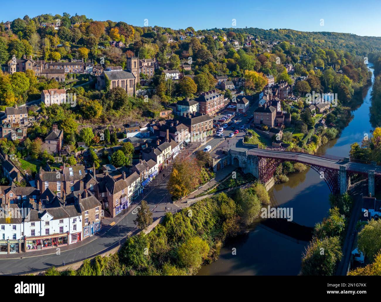 The Iron Bridge over the River Severn, Ironbridge UNESCO World