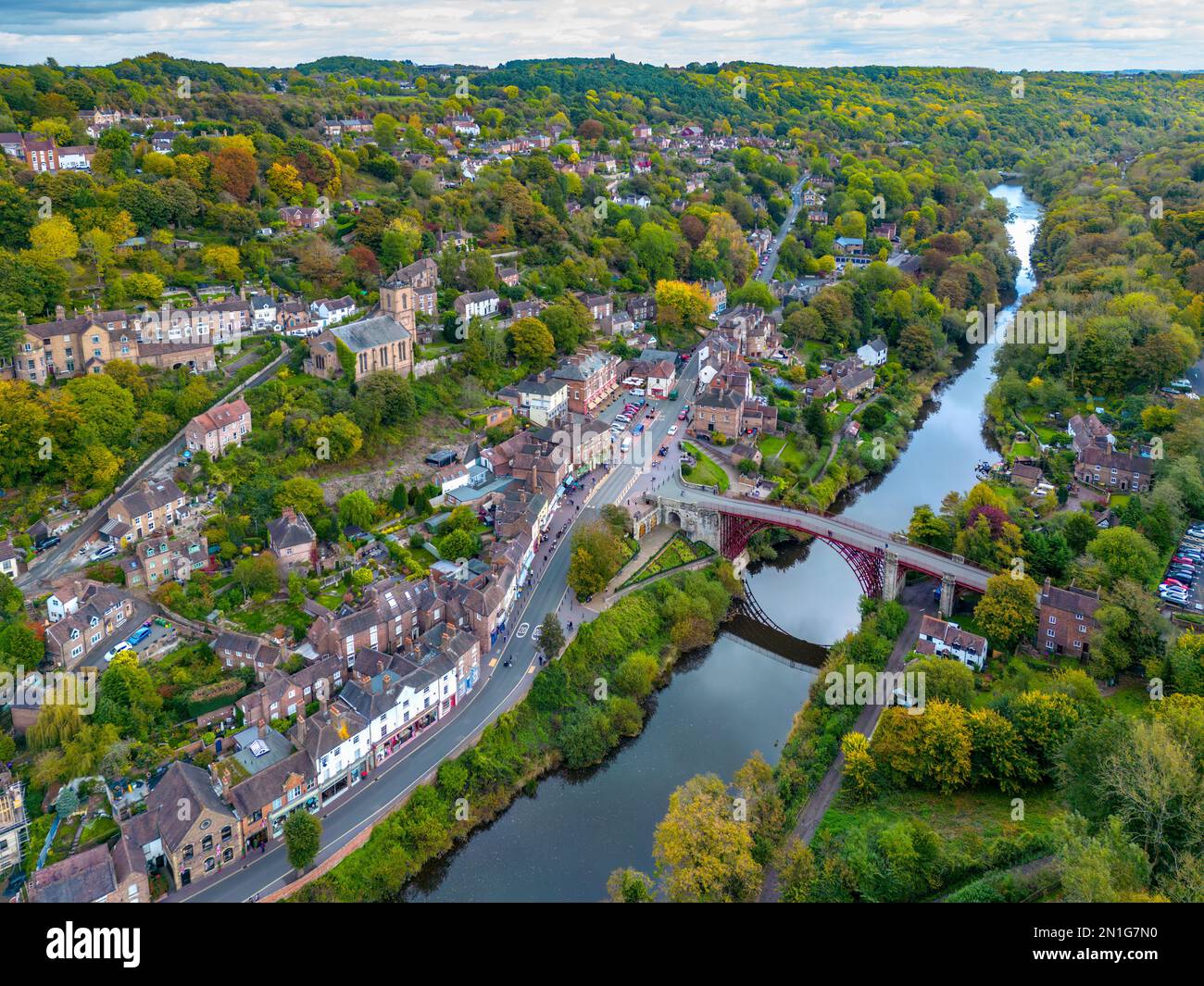 The Iron Bridge over the River Severn, Ironbridge UNESCO World