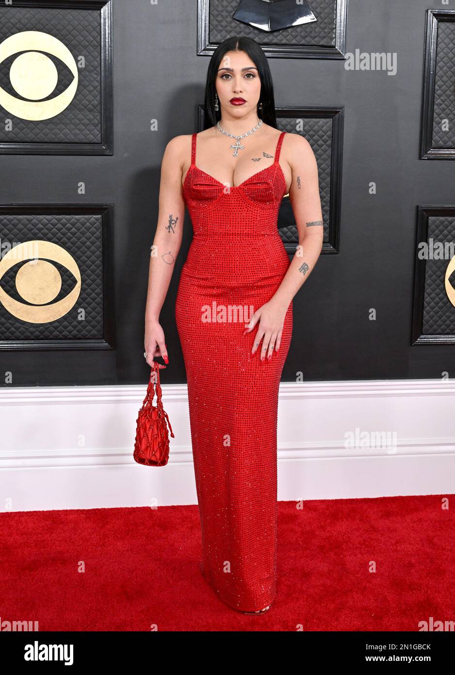 Los Angeles, USA. 05th Feb, 2023. Lourdes Leon arriving to the 65th