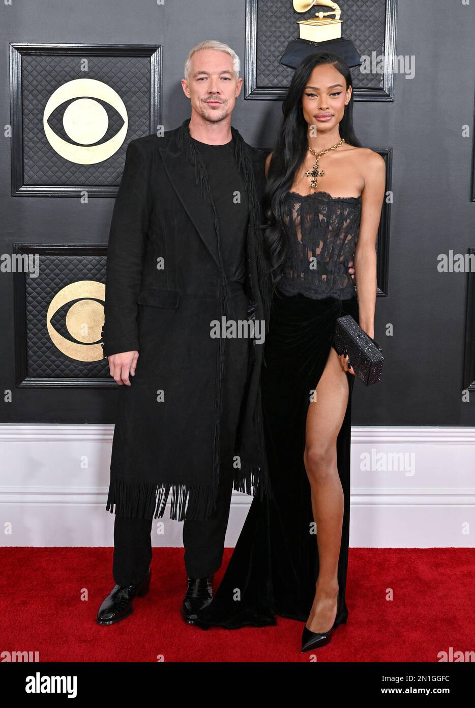 Los Angeles, USA. 05th Feb, 2023. Diplo arriving to the 65th GRAMMY Awards held at Crypto.com Arena on February 5, 2023 in Los Angeles, CA. Credit: AFF/Alamy Live News Stock Photo