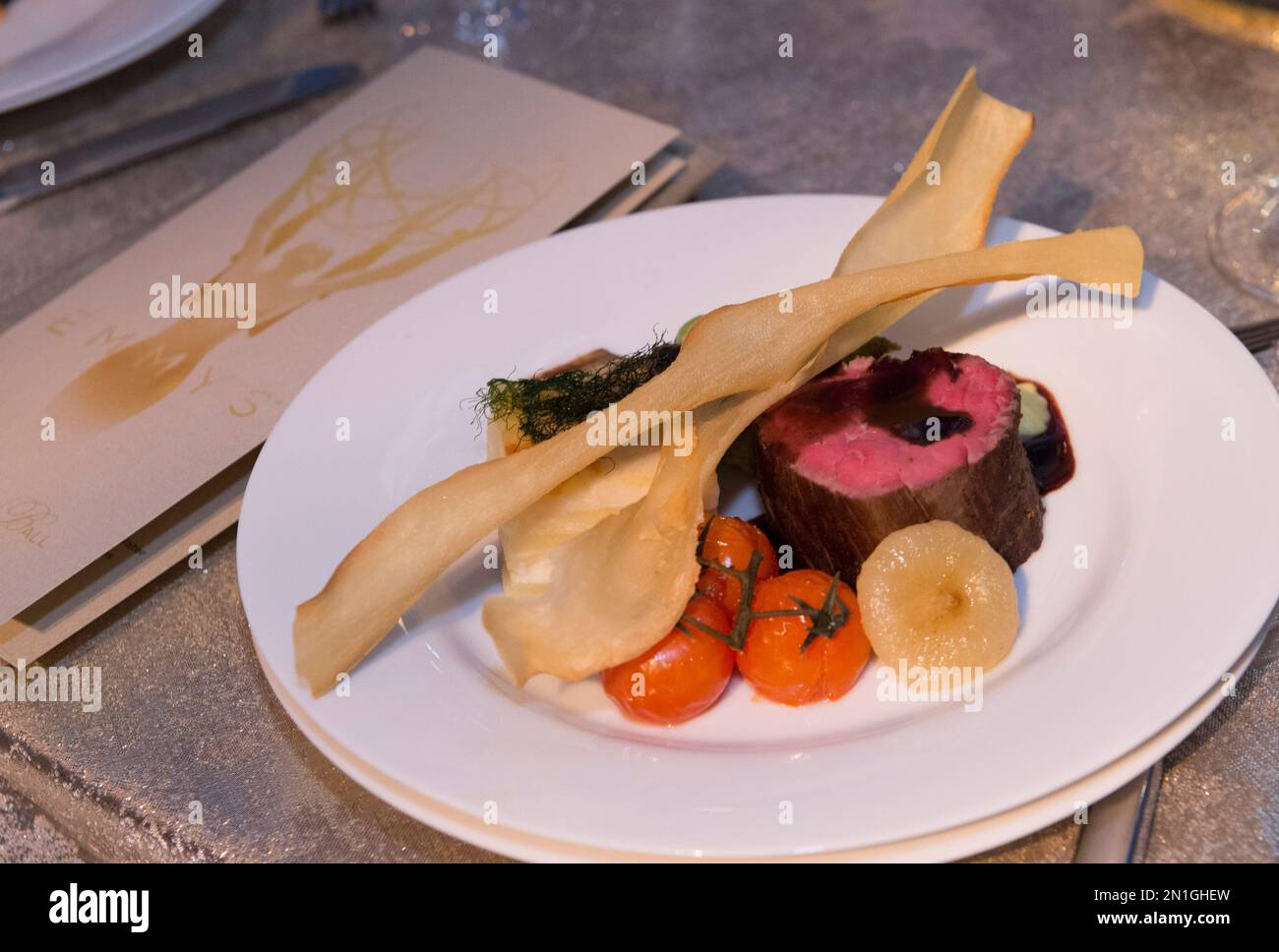 Filet Beef Tenderloin seen at 67th Emmy Awards Governors Ball Preview