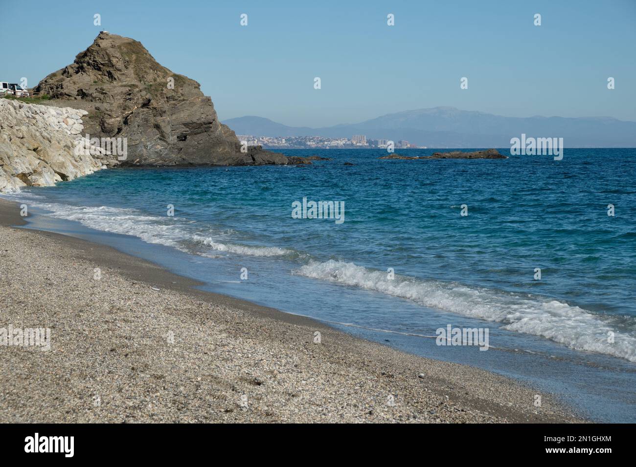 Curated visual reference: Gallery Detail: Mijas Costa Coast Málaga Spain Stock Photo