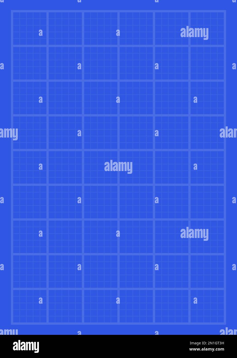 Blueprint grid hi-res stock photography and images - Alamy