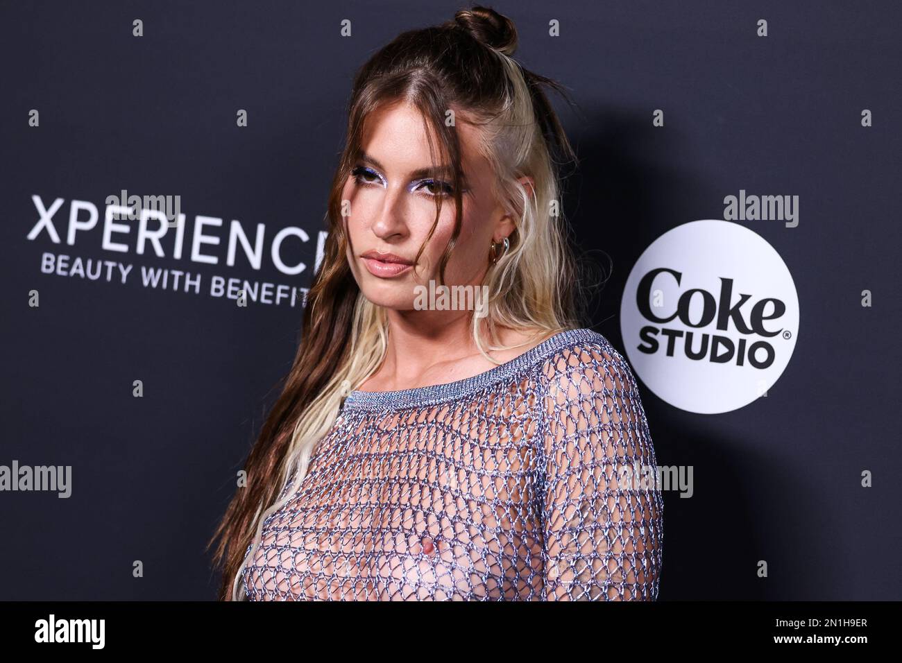 LOS ANGELES, CALIFORNIA, USA - FEBRUARY 05: American singer and songwriter Fletcher (Cari Elise Fletcher) arrives at the Universal Music Group 2023 65th GRAMMY Awards After Party held at Milk Studios Los Angeles on February 5, 2023 in Los Angeles, California, United States. (Photo by Xavier Collin/Image Press Agency) Stock Photo