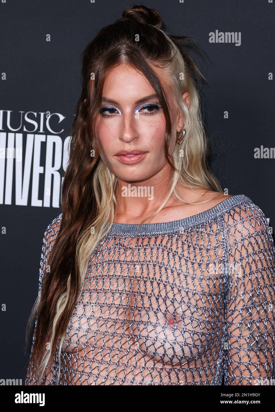 LOS ANGELES, CALIFORNIA, USA - FEBRUARY 05: American singer and songwriter Fletcher (Cari Elise Fletcher) arrives at the Universal Music Group 2023 65th GRAMMY Awards After Party held at Milk Studios Los Angeles on February 5, 2023 in Los Angeles, California, United States. (Photo by Xavier Collin/Image Press Agency) Stock Photo