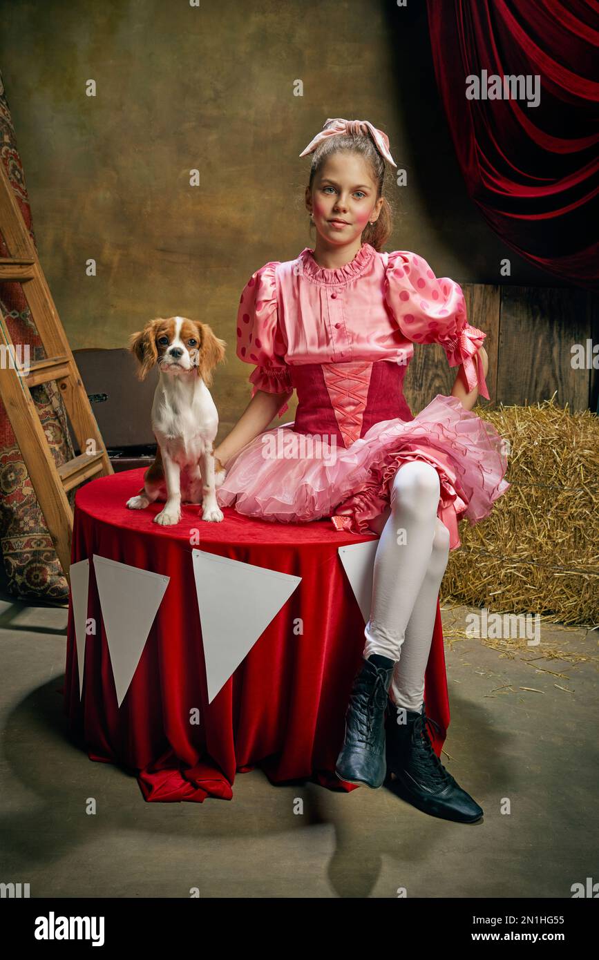 Vintage circus shop dress