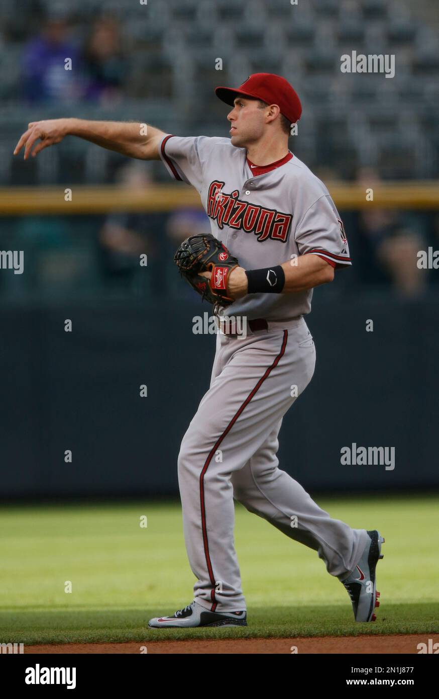 Arizona Diamondbacks first baseman Paul Goldschmidt (44) in the first