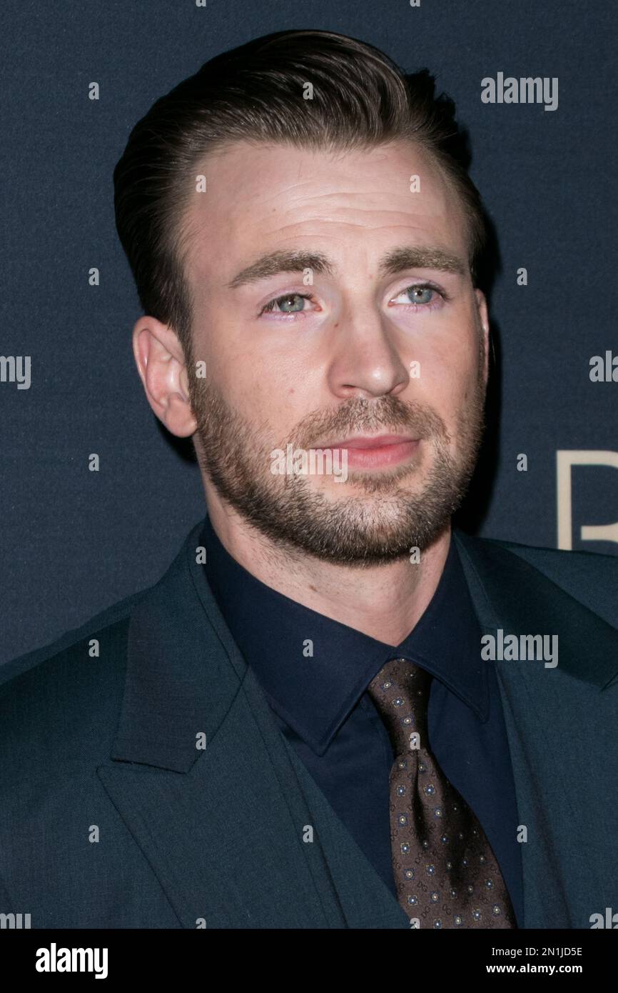Chris Evans attends the LA Premiere of "Before We Go" held at ArcLight