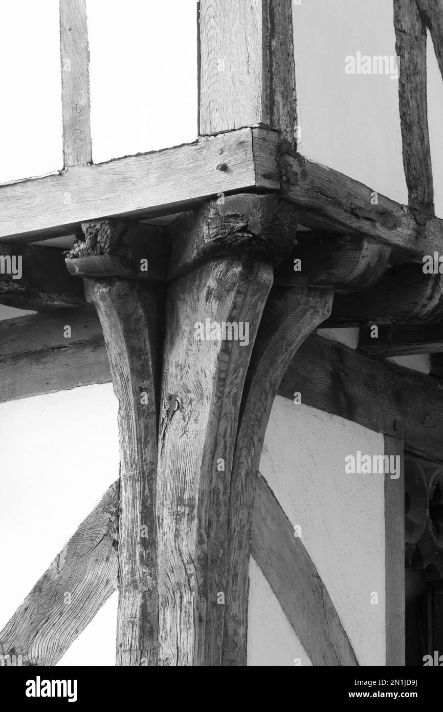 EXETER, DEVON, UK - OCTOBER 28, 2018 detail of the house that moved in