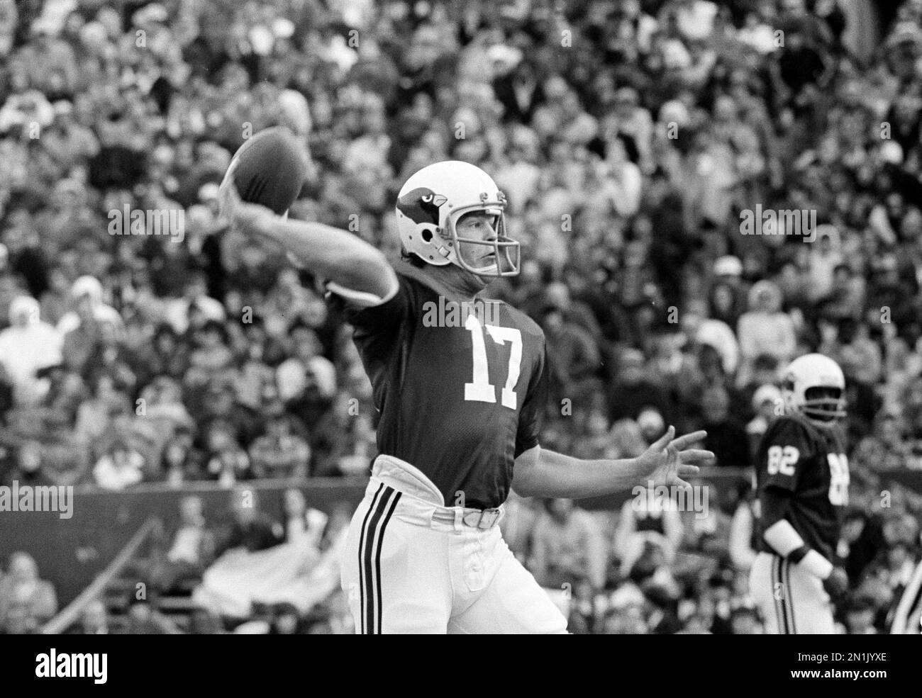 Jim Hart of the St. Louis football Cardinals is pictured in 1974. (AP