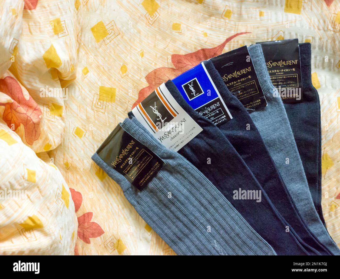 Yves saint laurent label hi-res stock photography and images - Alamy