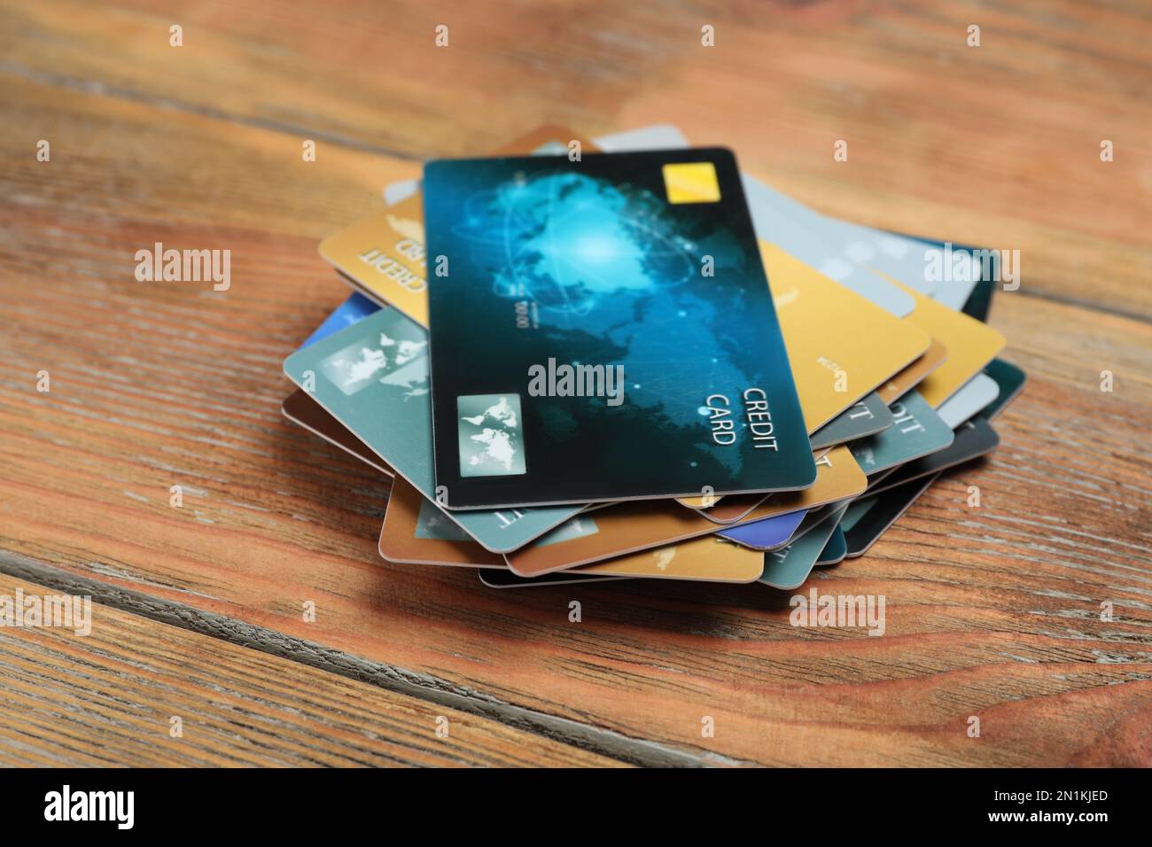 Many different credit cards hi-res stock photography and images - Alamy