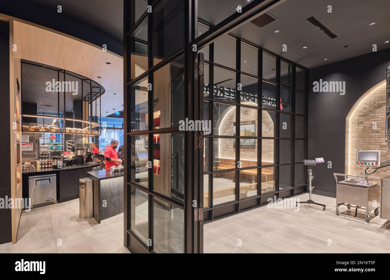 Danish Pastry and coffee shop Yorkdale Mall Stock Photo Alamy